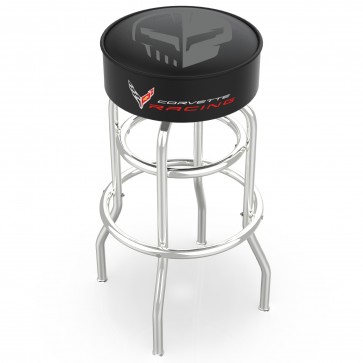Color-Matched Double Ring | Chrome Stool