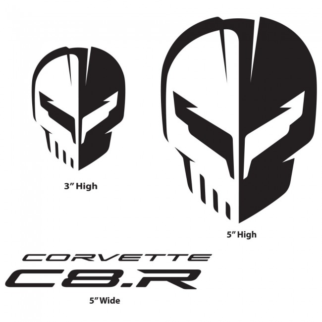 Corvette Racing Jake Graphic Die Cut decal sticker Car Truck Boat Laptop 10" 