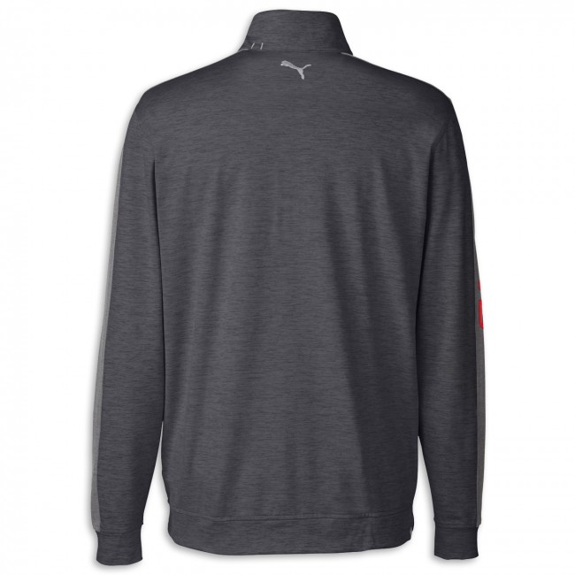 ファービー Puma Quarter-Zip | Black Heather/Gray