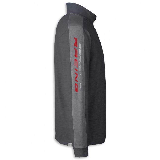 Puma Quarter-Zip | Black Heather/Gray
