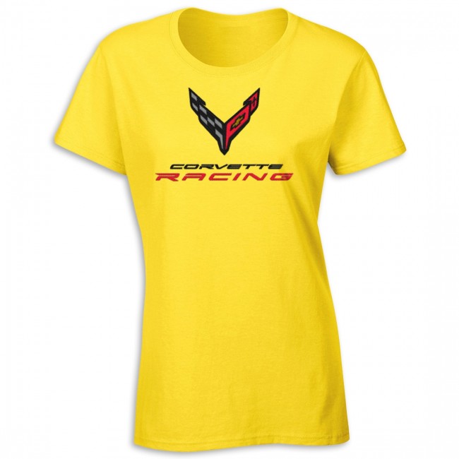 Ladies Corvette Racing Tee | Yellow