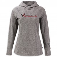 Corvette Racing Ladies Hooded Pullover