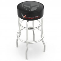 Color-Matched Double Ring | Chrome Stool