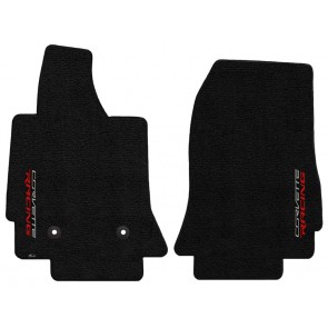 Corvette Racing 2 Pc. Ultimat™ Floor Mat Set - Jet (2014 - 2019)