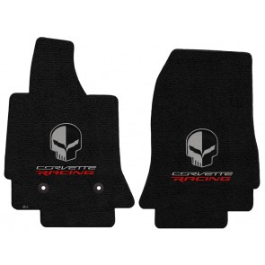 Corvette Racing Jake 2 Pc. Ultimat™ Floor Mat Set - Jet (2014 & up)