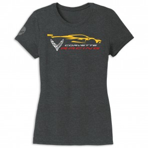 Corvette Racing Ladies Car Gesture Tee