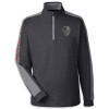 Puma Quarter-Zip | Black Heather/Gray