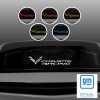 C7 Coupe Wind Deflector | C7 Flag and Corvette Racing